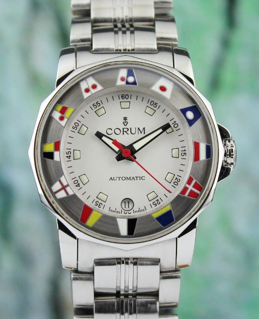 (image for) CORUM LADY SIZE STAINLESS STEEL ADMIRAL'S CUP / 145.430.20